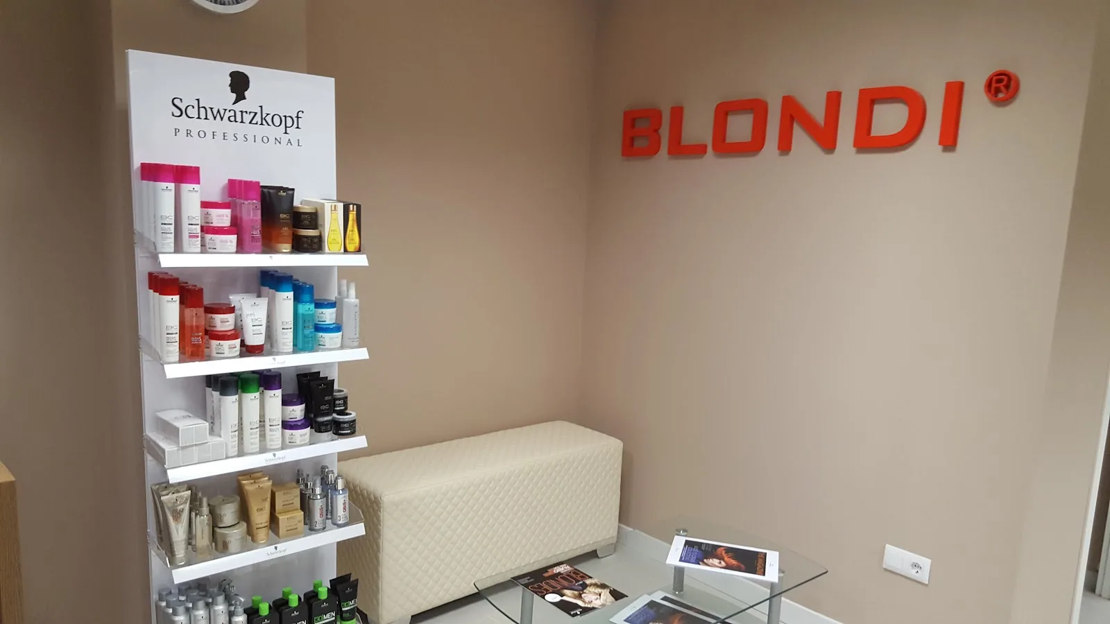 Los productos Schwarzkopf del salón