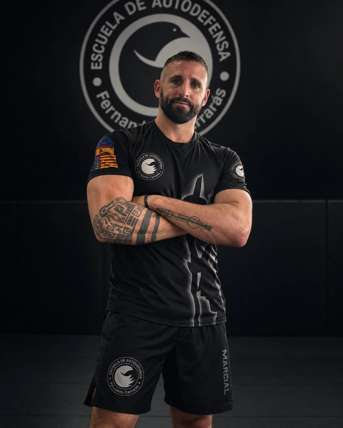 Fernando Carrascosa, instructor de la Escuela de Autodefensa