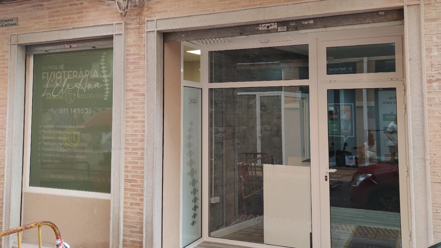 La entrada de Fisioterapia L’EliAna