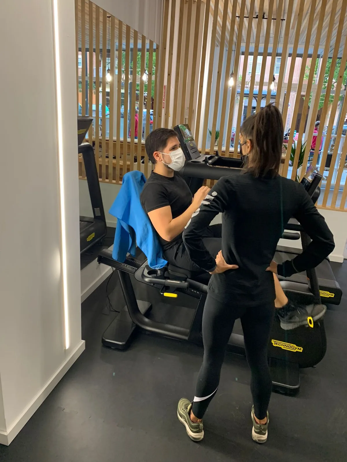 Entrenamiento guiado en máquina