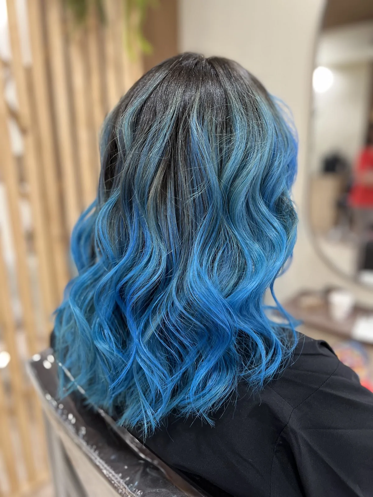 Balayage azul