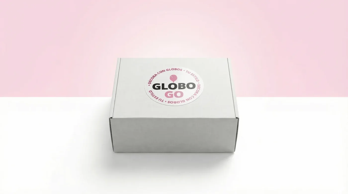 Contenido real del kit de Decora con Globo GO