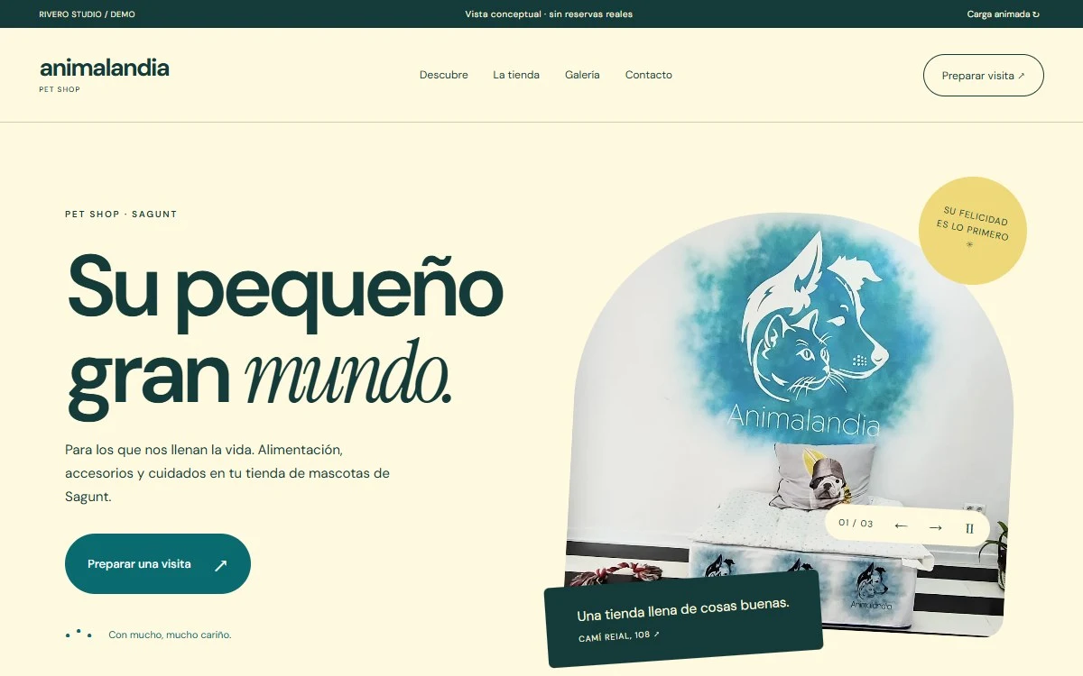 Animalandia Pet Shop: PET SHOP · SAGUNT