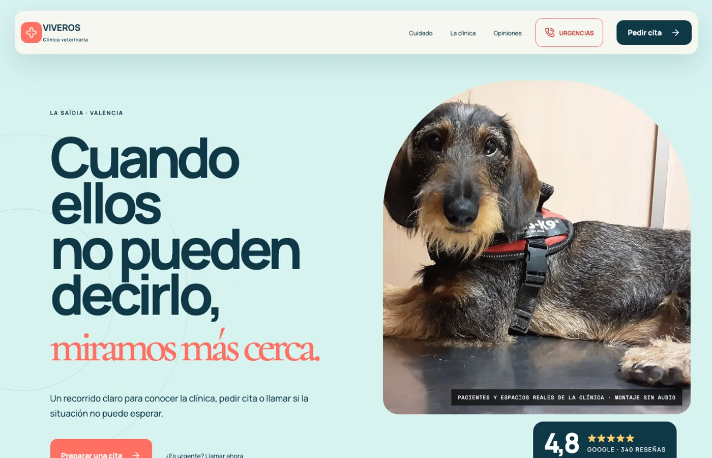 Clínica Veterinaria Viveros: Clínica veterinaria · València