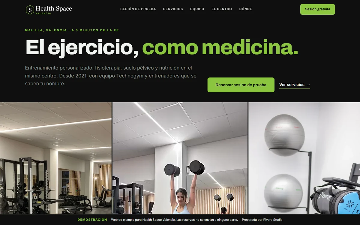 Health Space Valencia: Entrenamiento y fisioterapia · València