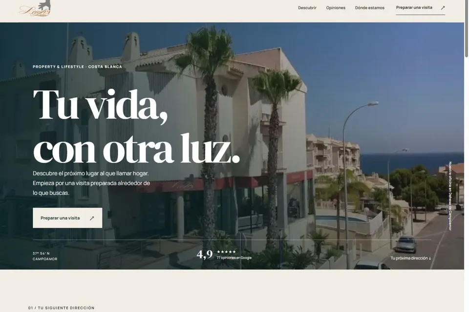 Leigh’s Estates: Inmobiliaria · Dehesa de Campoamor