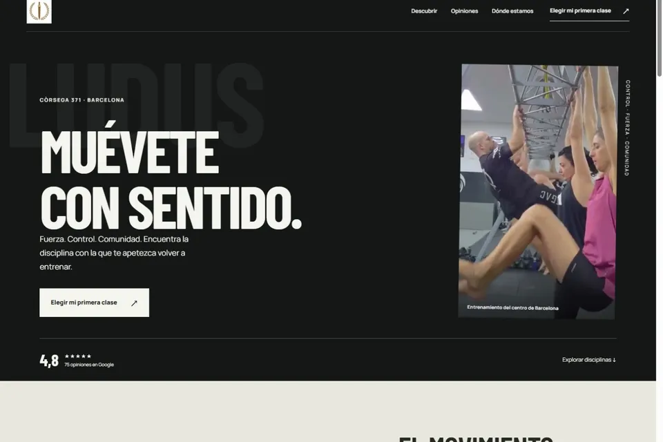 Ludus Barcelona: Entrenamiento y fitness · Barcelona