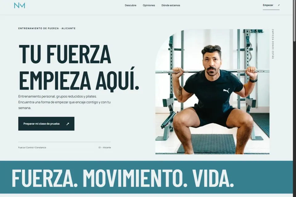 NUMATRAINING: Centro deportivo · Alicante