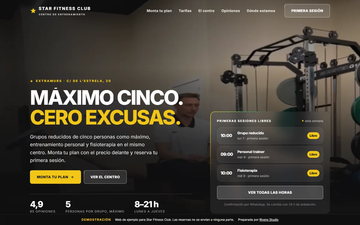 Star Fitness Club: Centro de entrenamiento · València