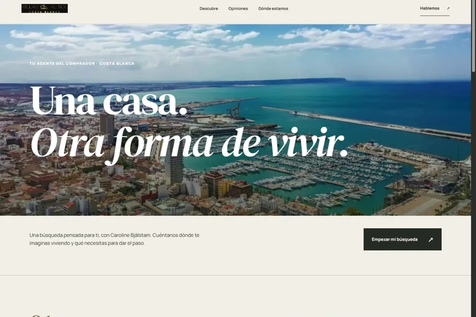 Villas al Sol: Inmobiliaria · Costa Blanca