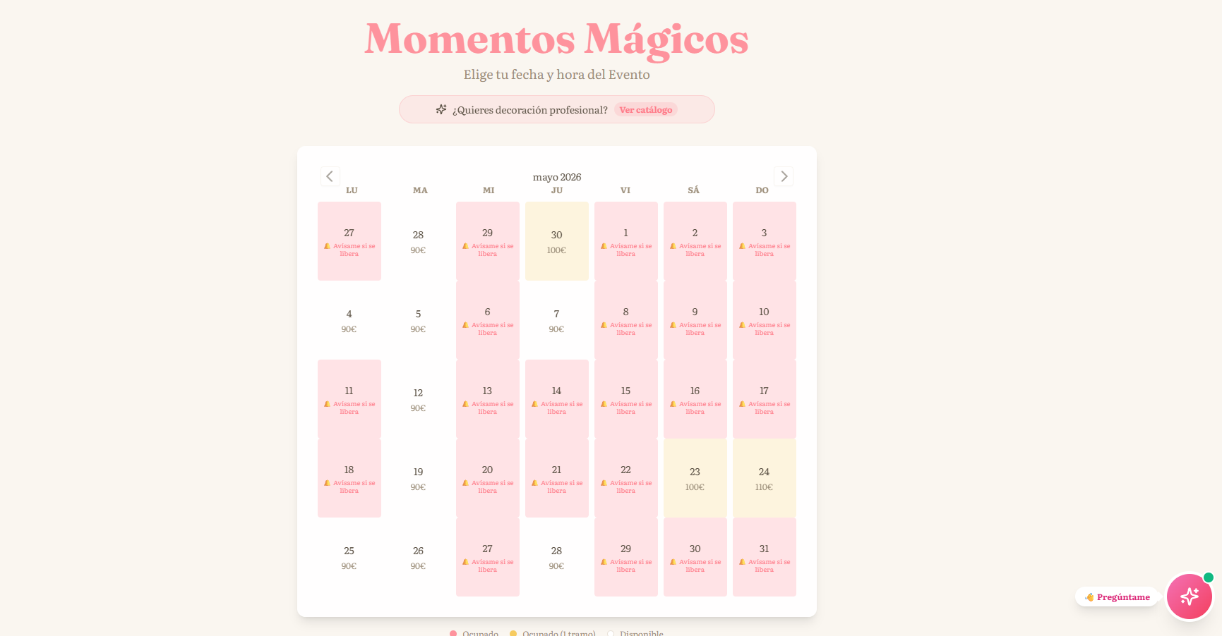 Momentos Mágicos: Sala de cumpleaños